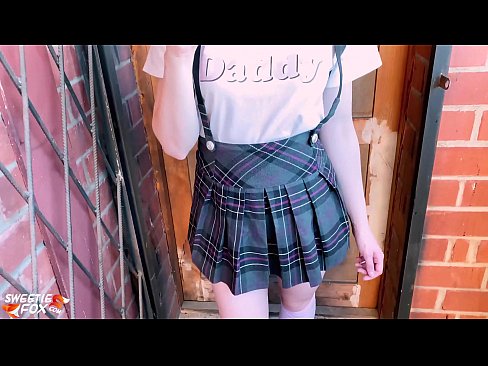 ❤️ Schoolgirl Sucks her dick deeply and fucks instead of classes. Porno fb at us ❤